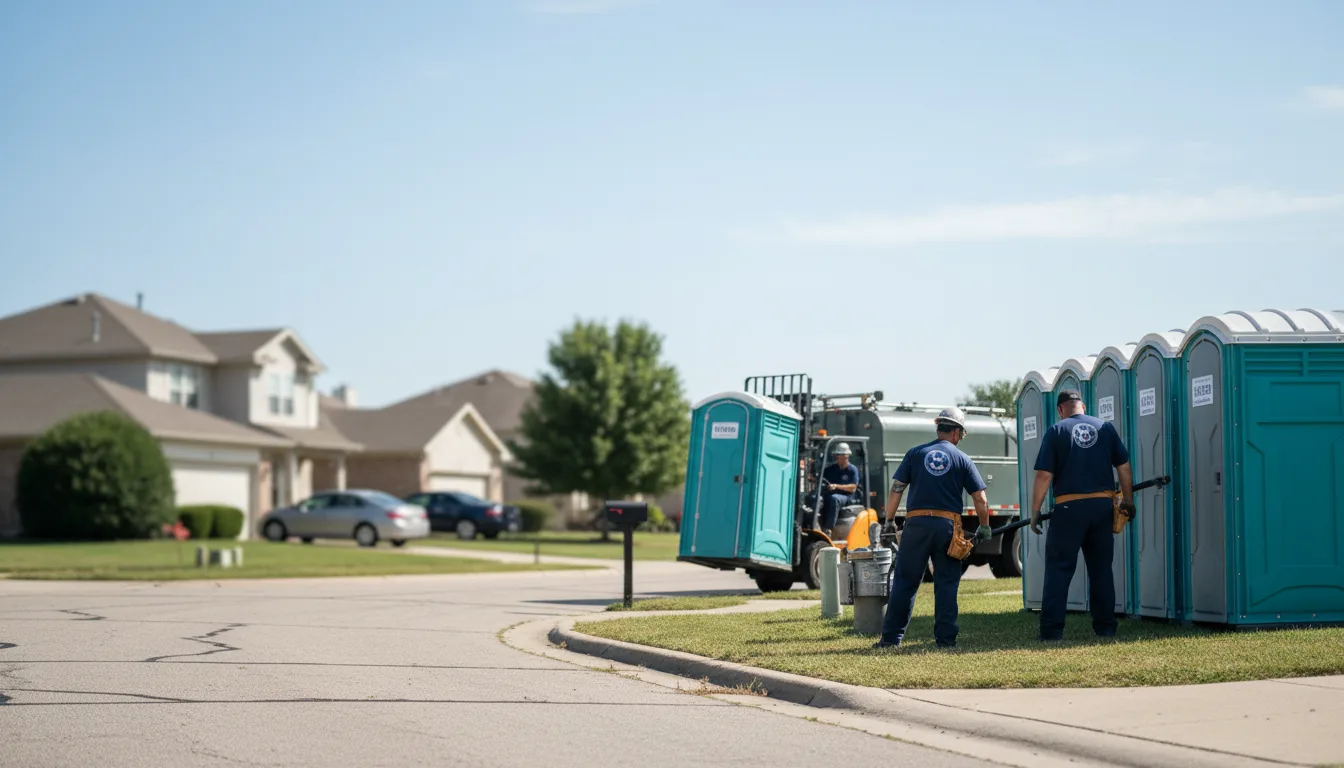 Porta Potty Rental in Nicholasville, KY near me